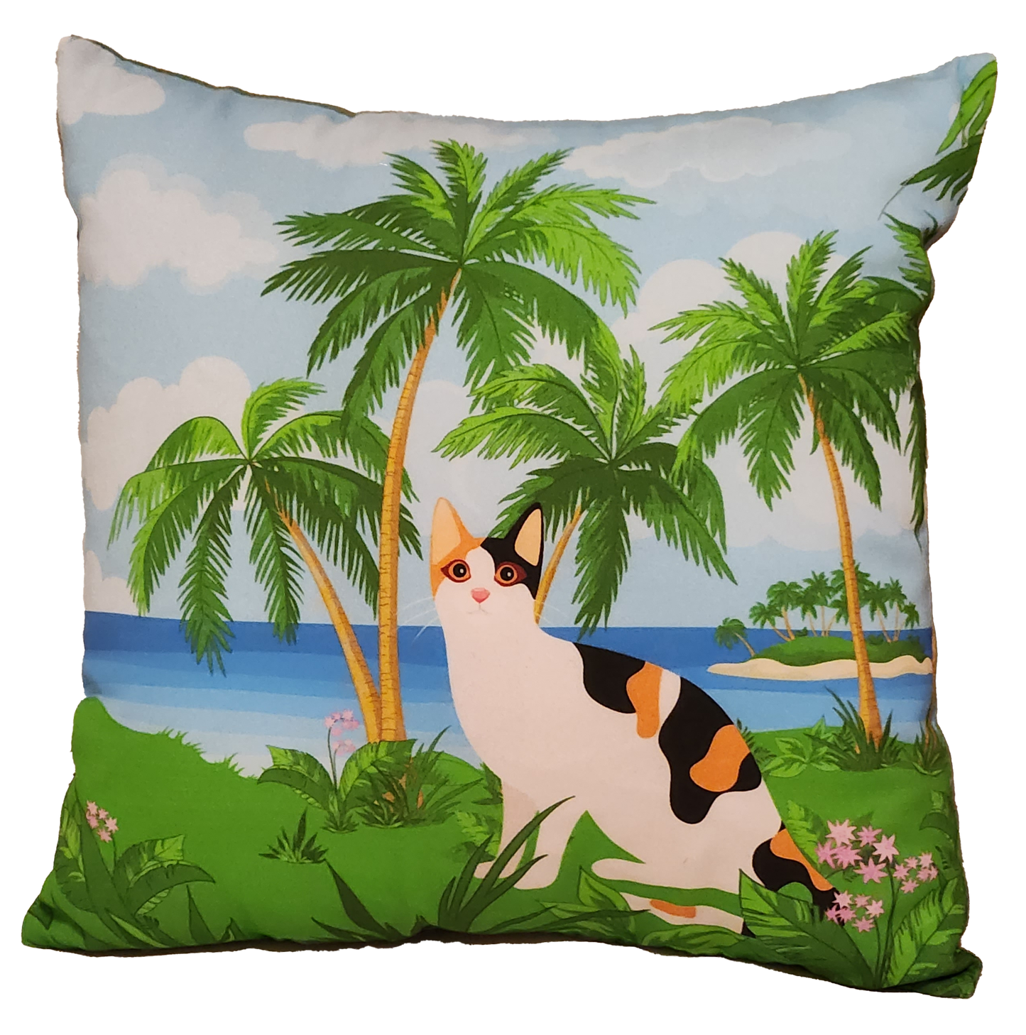 A Sly and Sinister Tail Custom Decorative Pillow